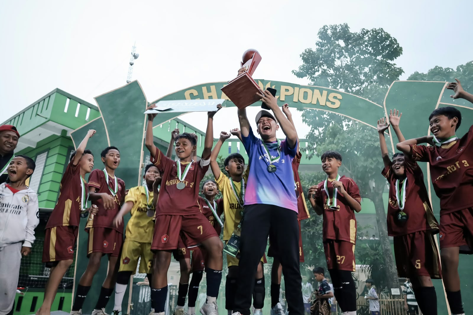 Laskar 5 Tahun 2026 Sukses Gelar Lomba Futsal Tingkat SD/MI