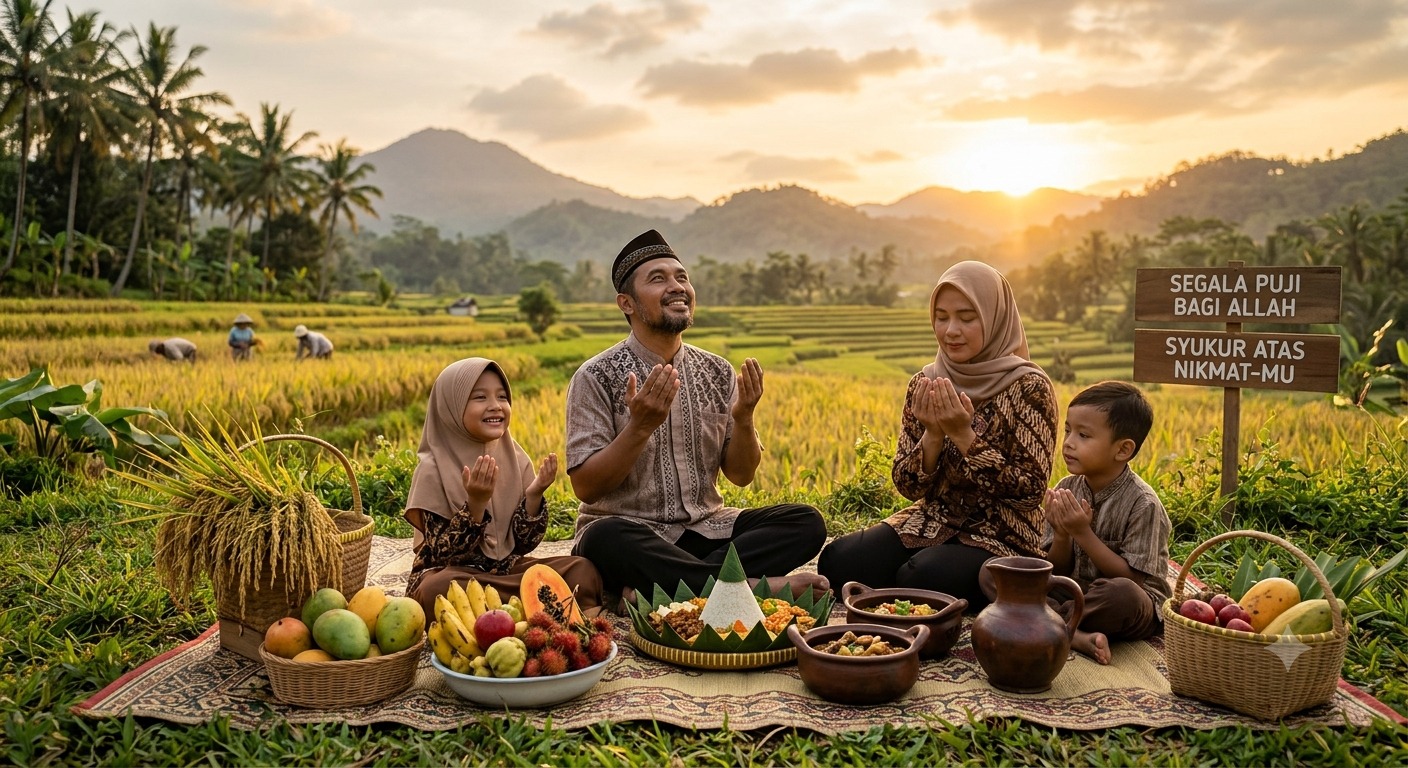 BELAJAR BERSYUKUR DARI SETIAP PERANTARA NIKMAT