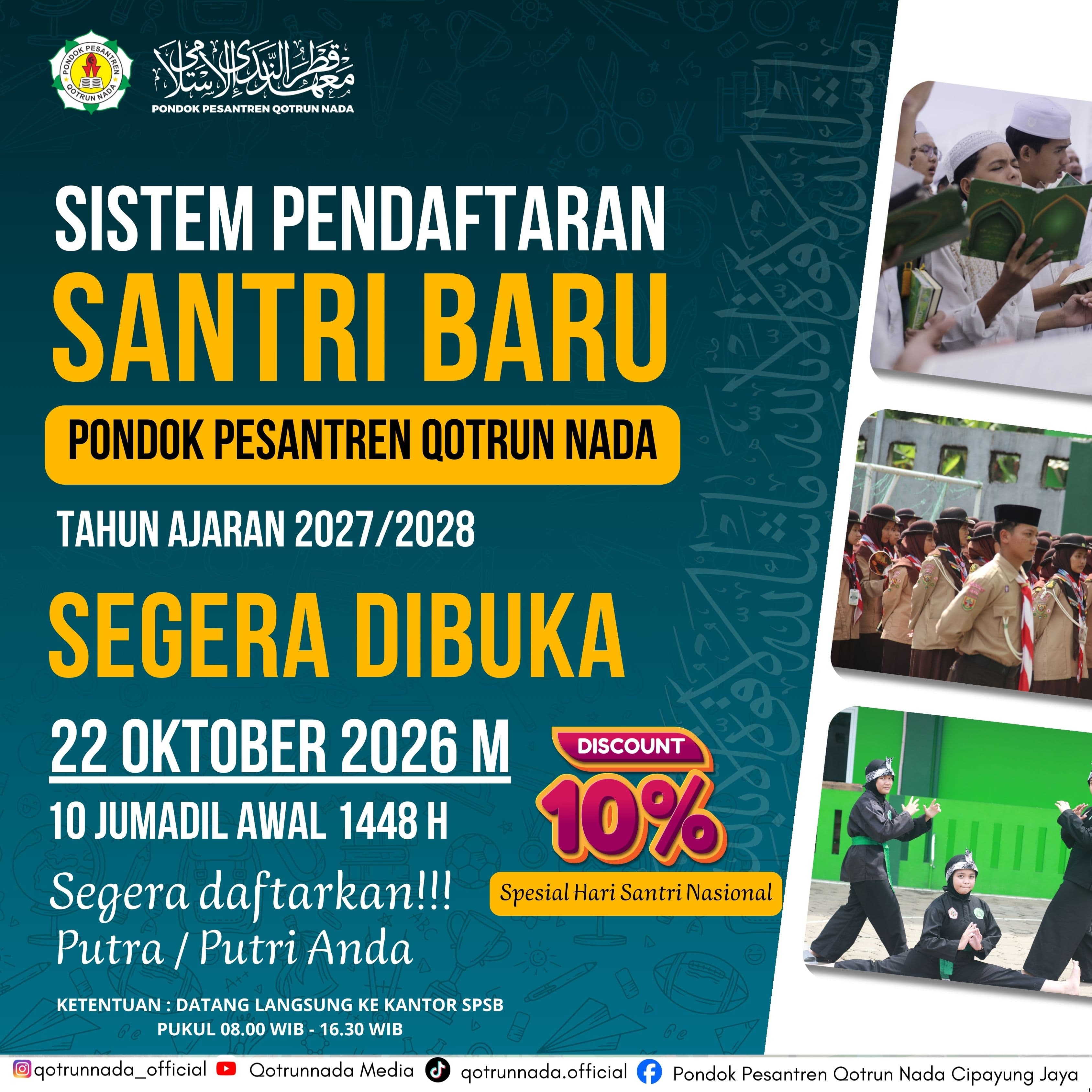 Pembukaan Penerimaan Santri Baru