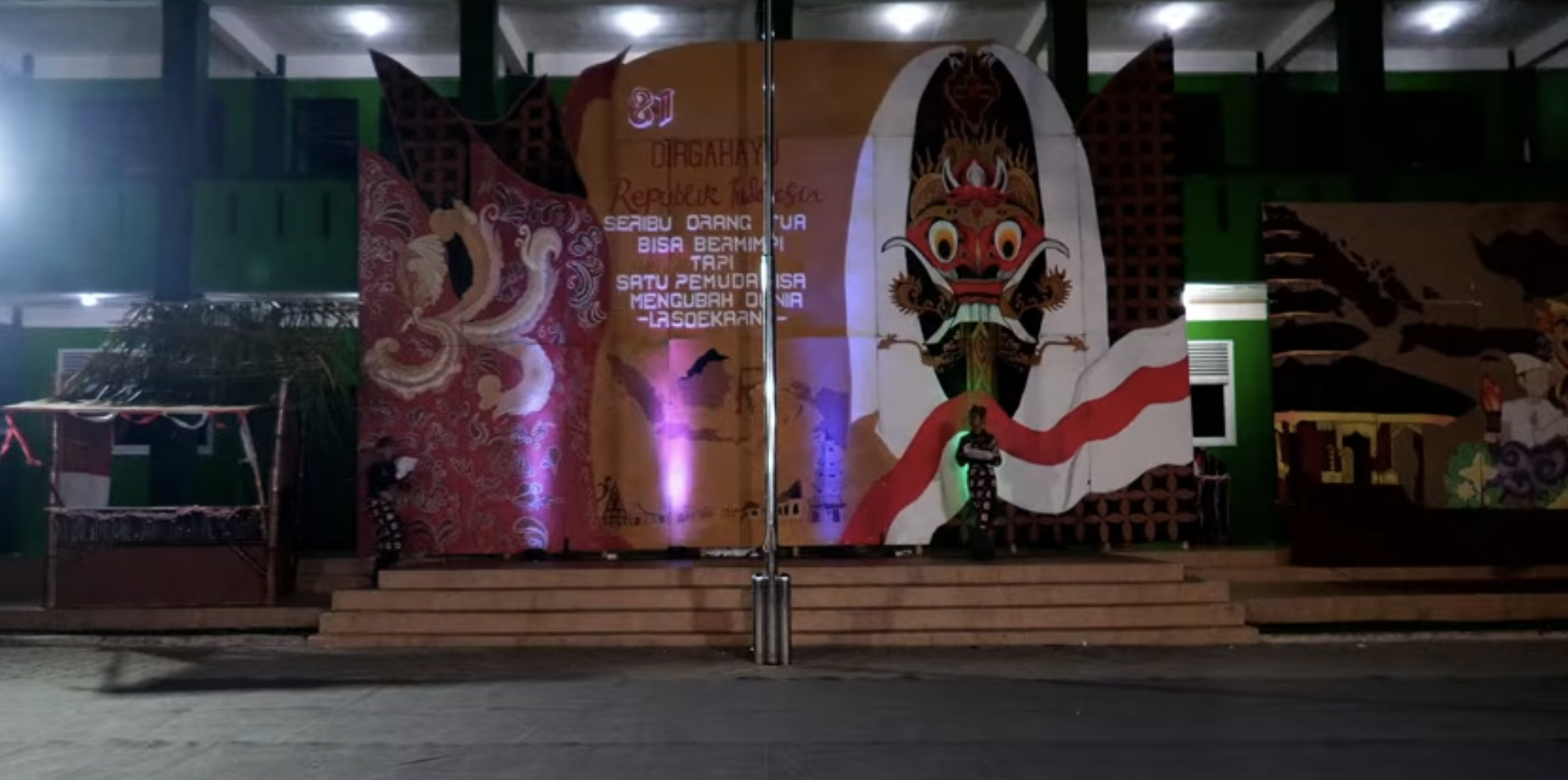Perlombaan Drama dan Tari Malam HUT Ke-81 Republik Indonesia